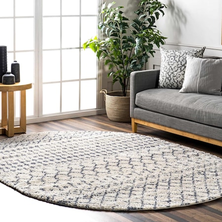 Nuloom Moroccan Barbara Area Rug 5ft x 8ft GROC01A-O508